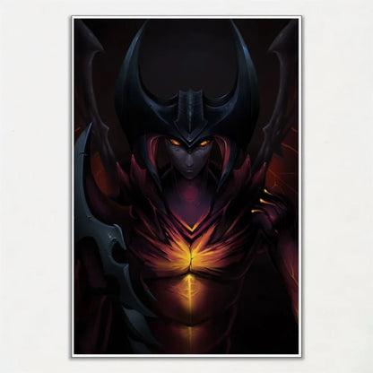 Aatrox League Of Legends Poster Wall Art Home Decor Room Decor Digital Painting Living Room Restaurant Kitchen Art.