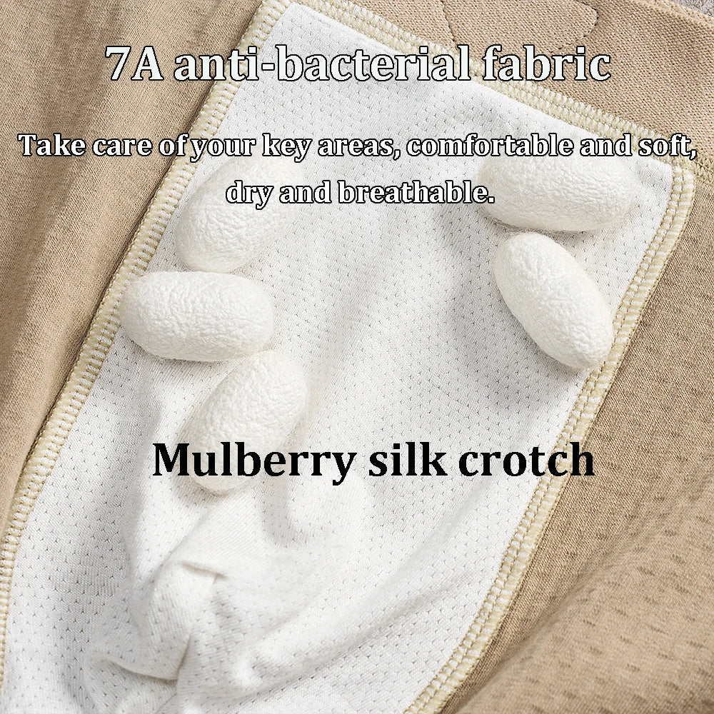 3 Teile/paket 100% Baumwolle Solide Stricken Gestreiften männer Höschen Super Weiche Hygroskopischen Atmungsaktive Boxer Hohe Elastische Taille Mann Unterwäsche