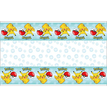 Pokemon Geburtstag Party Dekoration Pikachu Blitz Neue Ballon Set Kid Event Liefert Einweg Geschirr Banner Maske Hintergrund.