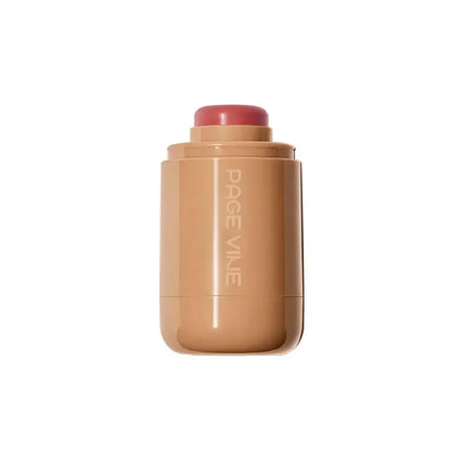 New PAGE VINE Pocket Blush Stick Cream 2-in-1Lip and Cheek Hydrating Stick Natural Rouge Powder Blush Cream Korea Pink Cosmetics