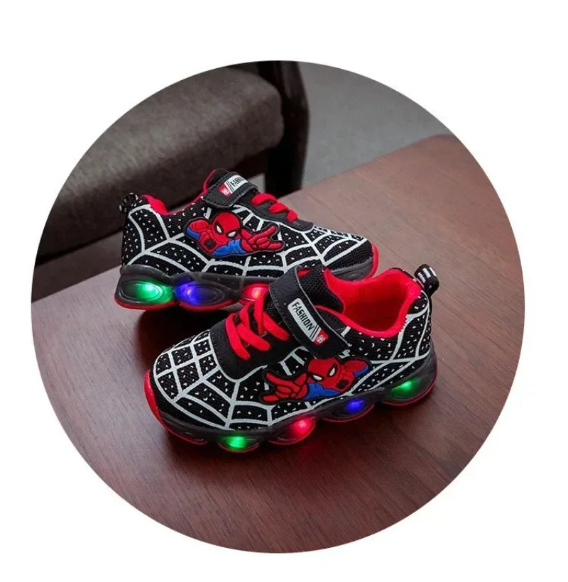Autumn children's shoes, children's luminous shoes, men's and women's running shoes, baby flashing shoes, LED lights, sneakers