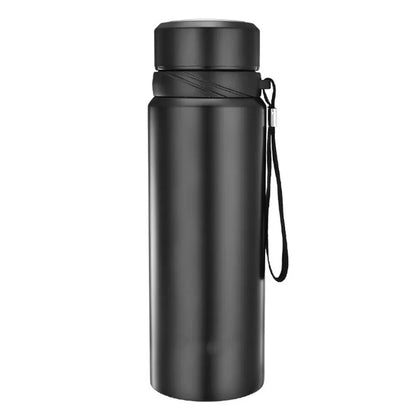 1L Stainless Steel In-vehicle Thermos Water Bottle Keep Cold and Hot Water Bottle Thermos for Water Tea Vacuum Flasks.