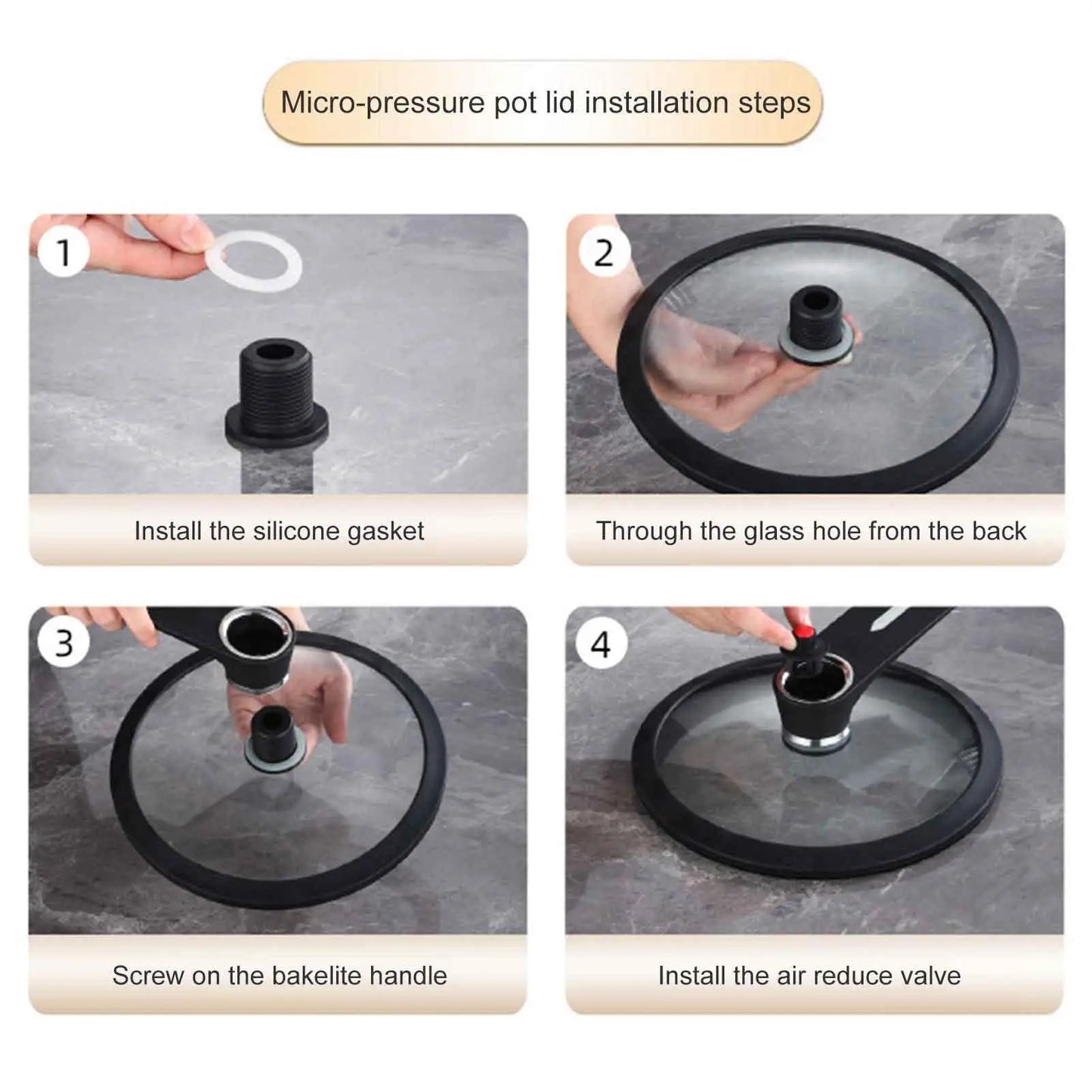 Portable Pressure Cooker Fast Cooking Stew Pot Pressure Cooker Stainless Steel Fast Cooking Multifunctional Kitchen Accessories.