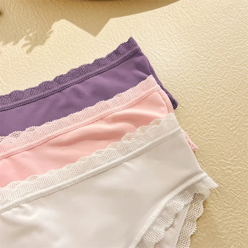 Women Sexy Lace Leak Proof Menstrual Period Panties Physiological Antibacterial Briefs Pants Leakproof Female Period Underwear.