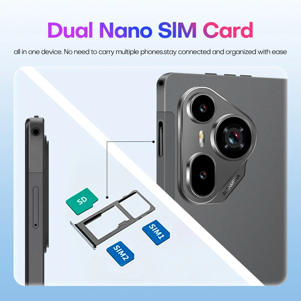 Original Tablet Pad 7 Ultra 11 Inch 16GB RAM 1TB ROM tablet Android 14 Core Pad Tablet PC Phone Dual Wifi tablette  8800mah