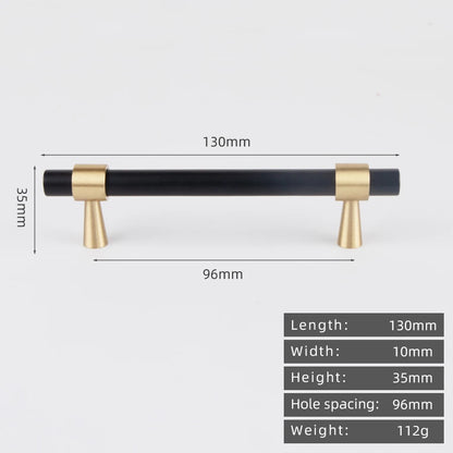 KEDLO Solid Brass Brushed Antique Brass Bronze 500mm Pull Drawer Knobs T Bar Kitchen Cabinet Handle