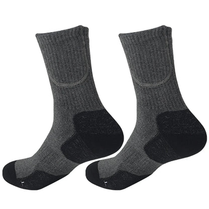 Unisex Thermal Insulated Socks Washable Electric Thermal Socks Elastic Thickened for Outdoor Sports Skiing.