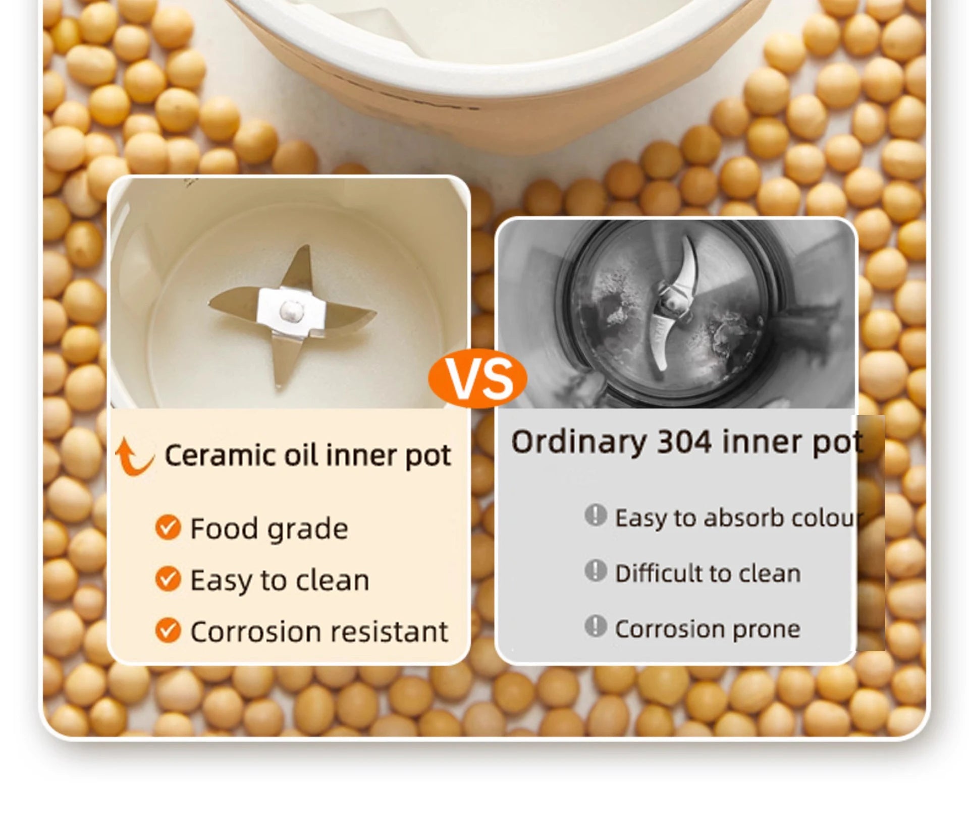 350ML Soybean Milk Machine Automatic Intelligent Food Blender Electric Fruit Juicer Water Boiling Kettle Rice Paste Maker 220v.