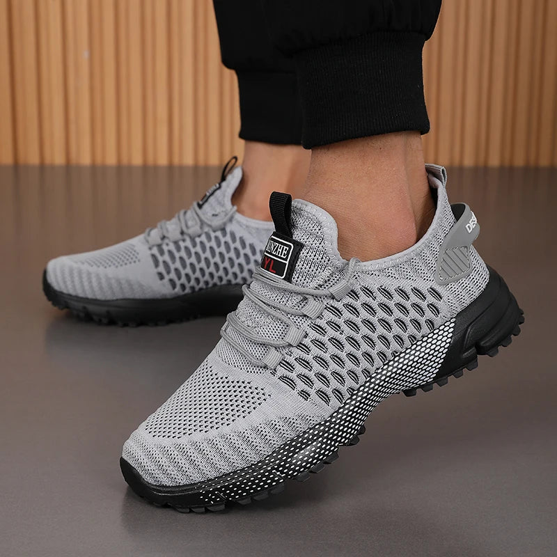 2025 Shoes for Men High Quality Male Sneakers Breathable Fashion Gym Casual Light Walking Plus Size Footwear Zapatillas Hombre
