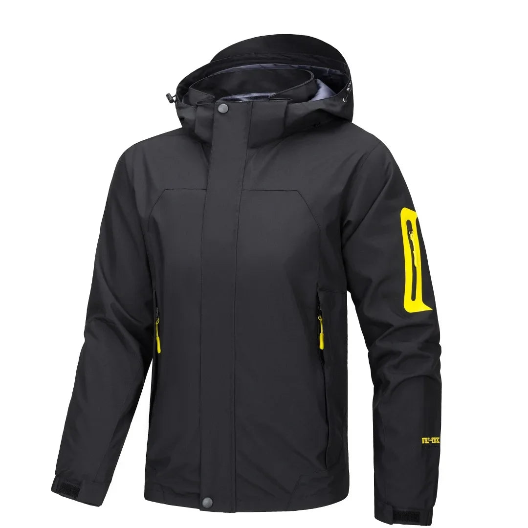 Punching Jacket Men's Jacket Spring and Autumn Outdoor Pilot Hooded Baseball Mountaineering Clothing Jacket Men Women.