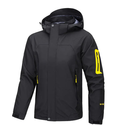Punching Jacket Men's Jacket Spring and Autumn Outdoor Pilot Hooded Baseball Mountaineering Clothing Jacket Men Women.