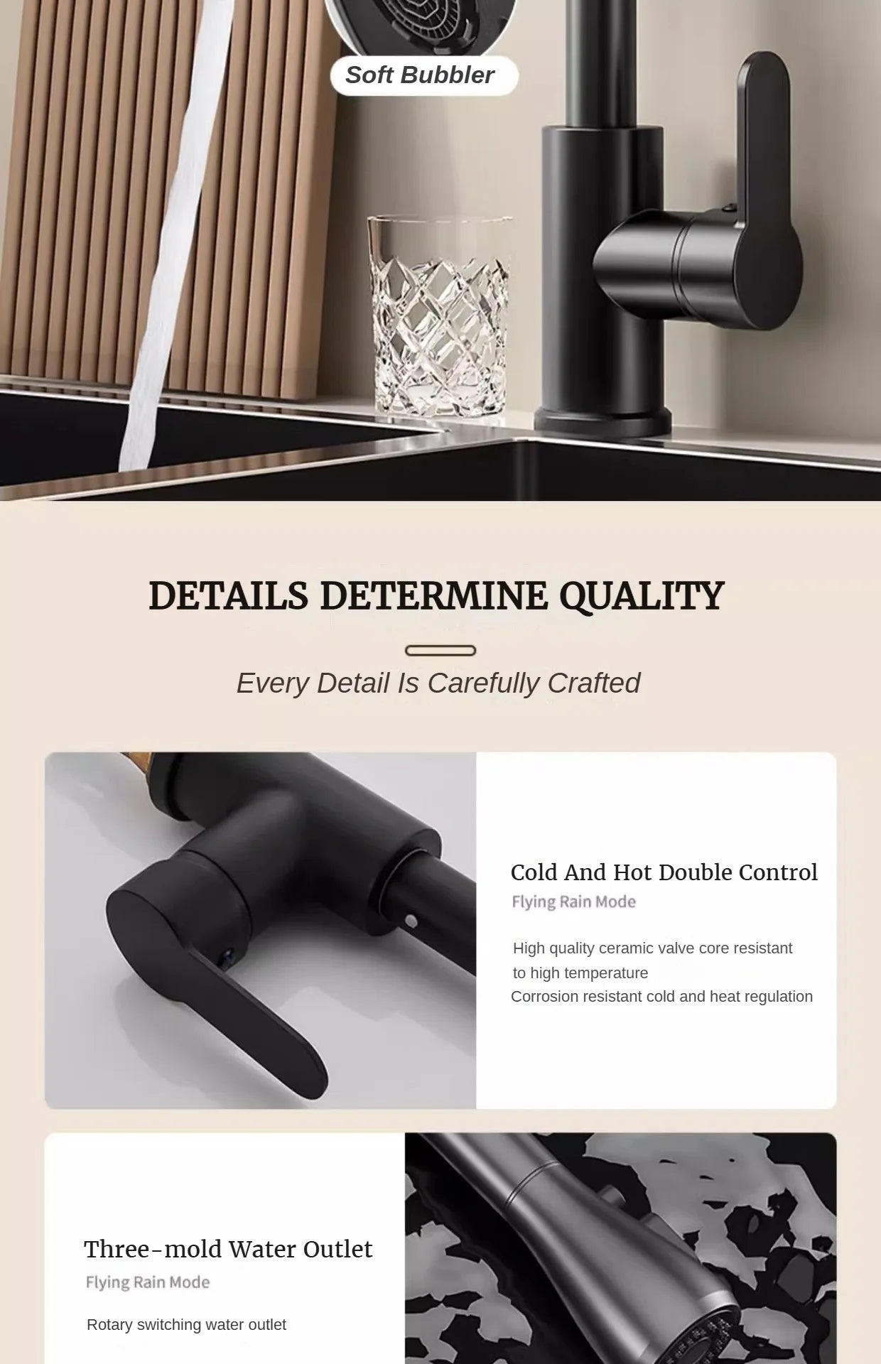 GEGVE New Mini 38cm Kitchen Faucet Removable Kitchen Sink Faucet Tap Tap Mixer Manual Israel Kitchen Tap Adapted To Israel Brass