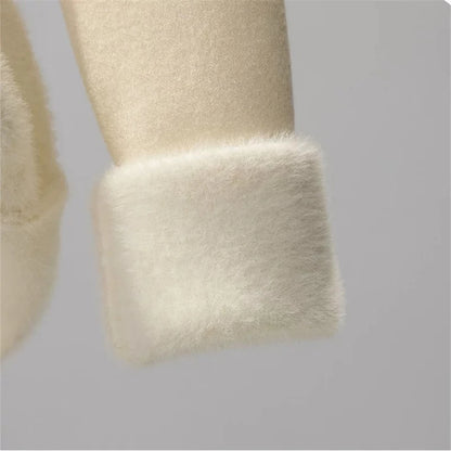 Rollkragen Winter Pullover Frauen Elegante Verdicken Samt Gefüttert Warme Sueter Gestrickte Pullover Schlank Tops Jersey Strickwaren Jumper Neue