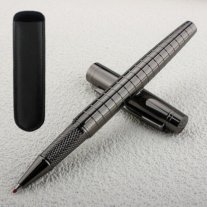 1 stücke MONTE MOUNT Kugelschreiber Retro Metall Gitter Tinte Elegantes Geschenk für Schreiben Schreibwaren Büro Schule Liefert Roller kugelschreiber.