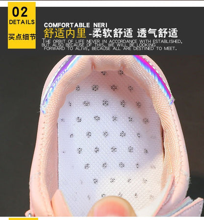 zapatillas Kid Shoe Kid Casual Shoe Spring 2023 New Kid sneakers Shoes Leather Upper Girl Shoe Kid Small White Shoes Board Shoes.