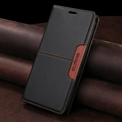 Leather Phone Case for Xiaomi Mi 14T 13T 12T 11T Pro Magnetic Flip Wallet for Mi Poco X7 X6 X5 F6 M6 Pro X3 F3 Card Wallet Cover.