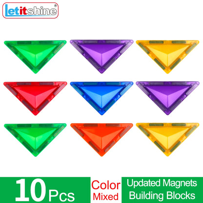 Montessori Magnetic Toys Education Stem Developmental Building Blocks Magnet Tiles Construction Bricks Kids Baby Boy Puzzle Game.
