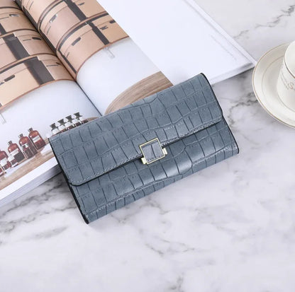 New Trends Wallets Women Luxury Brand Design Long Wallet Zipper Purses Female Short Coin Purse Credit Card Holder.