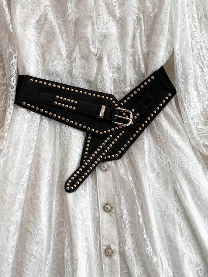 Neue Frühling Herbst Spitze Kleid für Frauen Weiß Schwarz Elegante Taille Langarm Stil Geburtstag Party Kleid Weibliche C186.