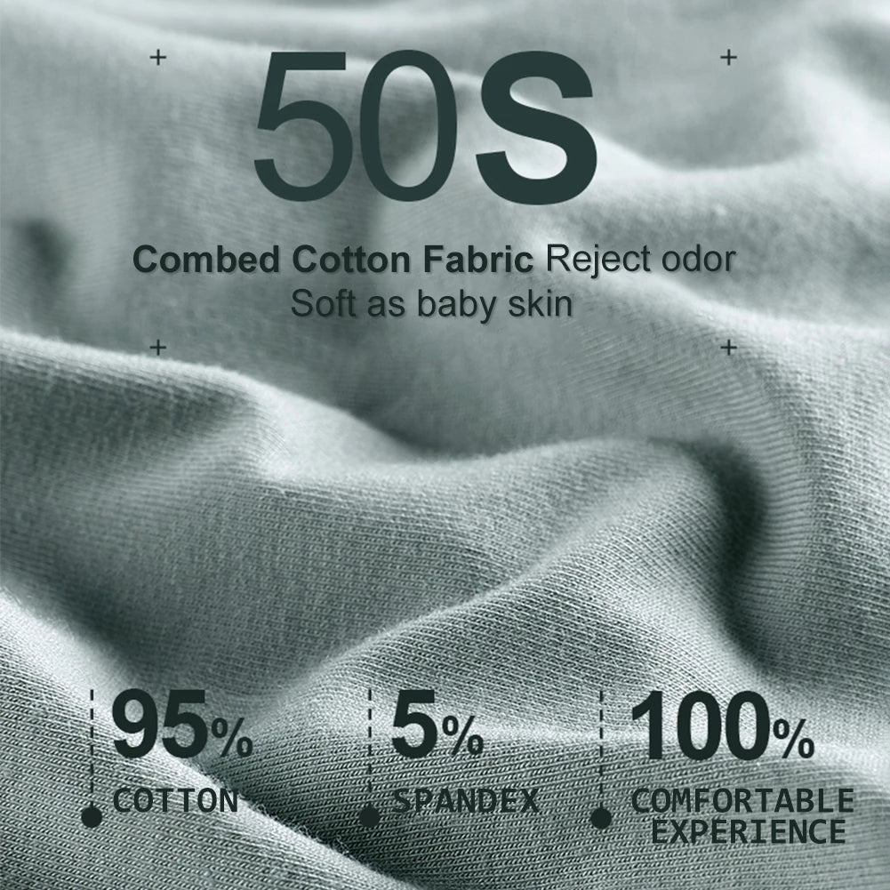 5 Pack Women's Cotton High Waisted Underwear - Tummy Control & Butt Lift, Graphene Antibacterial, Breathable Comfort, No Ride Up.