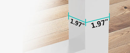 Tribe signs moderner Computer tisch, 63x31,5 Zoll großer Executive-Schreibtisch Computer tisch Studie Schreibtisch Workstation