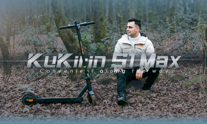 KuKirin S1 Max EU STOCK 2025 New Electric Scooters 350W Motor 36V 10.4Ah Battery 8 inch Tire 39km Max Range Foldable E-Scooters.