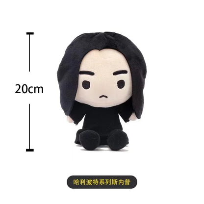 20/25cm Harry Potter Plush Toy Scarf Ron Movie TV Character Doll Soft Filling Stuffed Figure Collectible Gift Set.