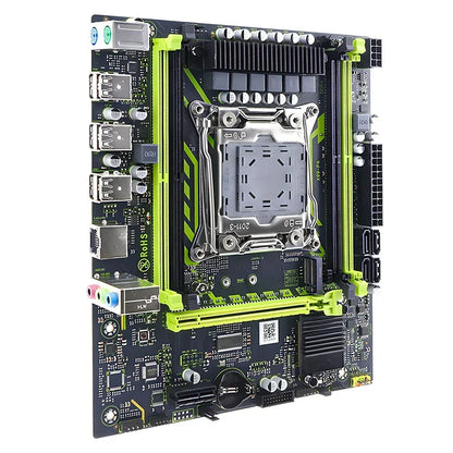 SOYO Gaming Motherboard Set Kit With LGA2011-3 Xeon E5 2650 V4 CPU DDR4 16GB (1*16GB) 2133MHZ RAM Memory M.2 NVME For Desktop.