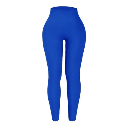 Thread Knited Leggings Frauen Nahtlose Dünne Strumpfhosen Gym Training Laufen Hohe Taille Hüfte Heben Hohe Elastische Yoga Fitness Hosen.