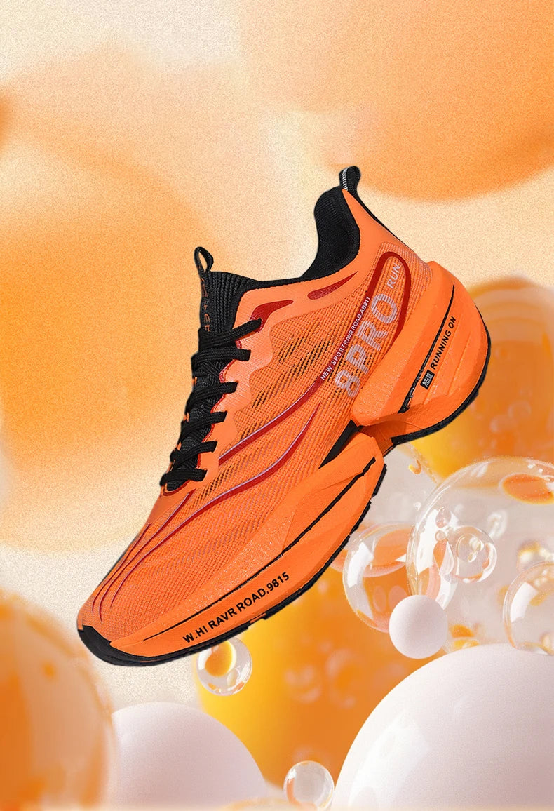 Neue männer Turnschuhe Hohe Qualität Carbon Platte Laufschuhe Stilvolle Atmungsaktive Casual Sportschuhe Männliche Trainer Tennis Schuhe.