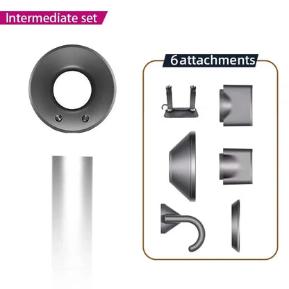 High Speed Bladeless Hair Dryer Negative Ion Fast Drying Home Powerful Hair Dryer Styling Tools 1600W High Speed Hair Dryer.