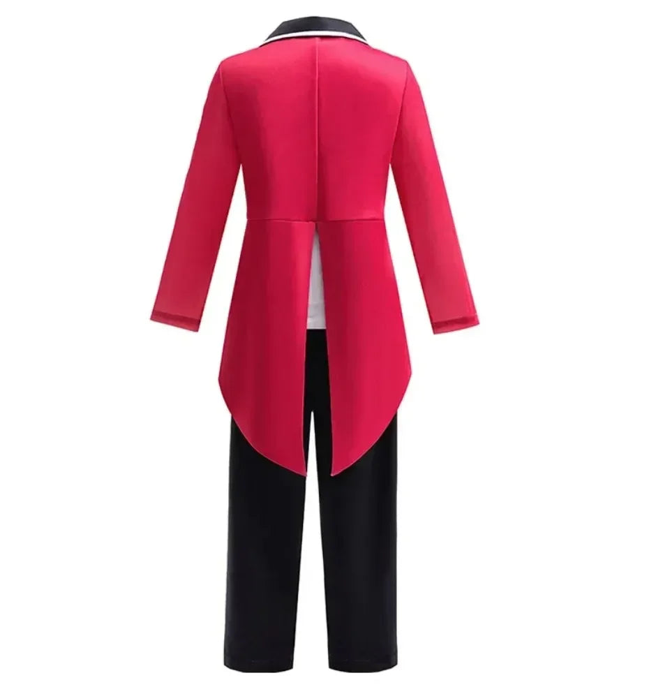 Mädchen Anime Cartoon Pomni Raghata Jax Caine Cosplay Kostüm erstaunliche digitale Zirkus Cosplay Clown Kind Overall Jungen Halloween Anzug