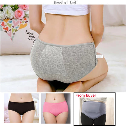 5 Piece Set Menstrual Panties Women Leak Proof Period Underwear Europe Size XXS-5XL Physiological Waterproof Pants.