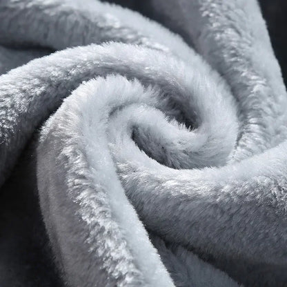 New Winter Fleece Thicken Men's Two-piece Zipper Sports Set Hooded Thermal Suit Casual Oversized Tracksuit 4XL 5XL Funny Suit.