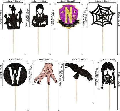 Halloween-Kuchenaufsatz, Geisterhandschloss, Spinnennetz, Kinder, alles Gute zum Geburtstag, Hochzeit, Party, Babyparty, Backen, Kuchen, Dessert, DIY-Dekoration.