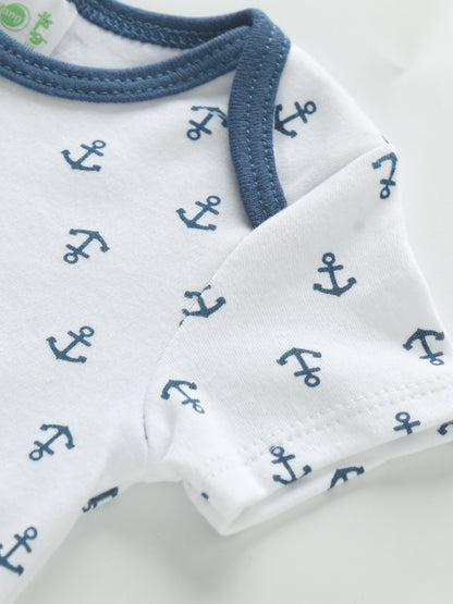 3PCS Infant Baby Nette Grafik einteilige Kleidung Für Jungen Und Mädchen, Neugeborenen Reine Baumwolle Sommer Strampler neugeborene kleidung.