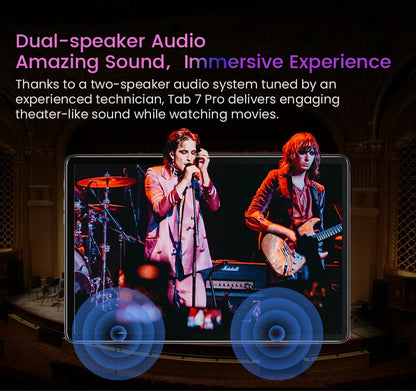 Blackview Tab 7 Pro Tablet Android 12 10.1Inch Touch Dual 4G LTE+5G WiFi 10GB+128GB 13MP+8MP 1920*1200 6580mAh Octa-Core.