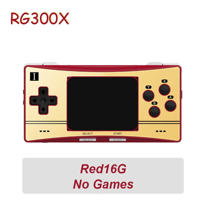 ANBERNIC RG300X Retro Portable Game Console 3.0” IPS Screen Video Game Player Support HD Out Built 5000 Classic Games Kids Gift.