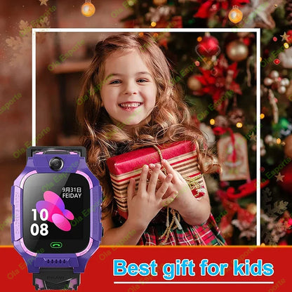 New Kids Smartwatch GPS Location Tracker SOS 2G Sim Call Child Smart Watch Camera IP67 Waterproof Watch Gift For IOS Android New.
