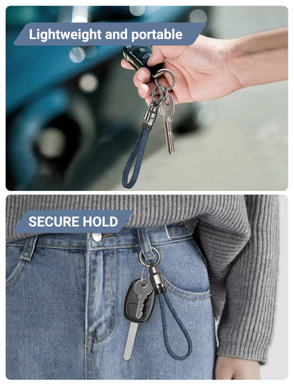 AUFU PD240W USB-C to USB-C Super Fast Charge Data Cable Zinc Alloy Head Lanyard 2 in 1 Phone Lanyard Charge Cable For IPhone SUM.