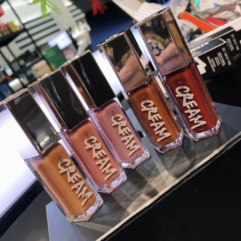 Fenty Beauty Gloss Bomb Lip Glaze Multi-color Moisten Shine Glitter Lip Plumper Makeup Beginner Liquid Lipstick Makeup Cosmetics.