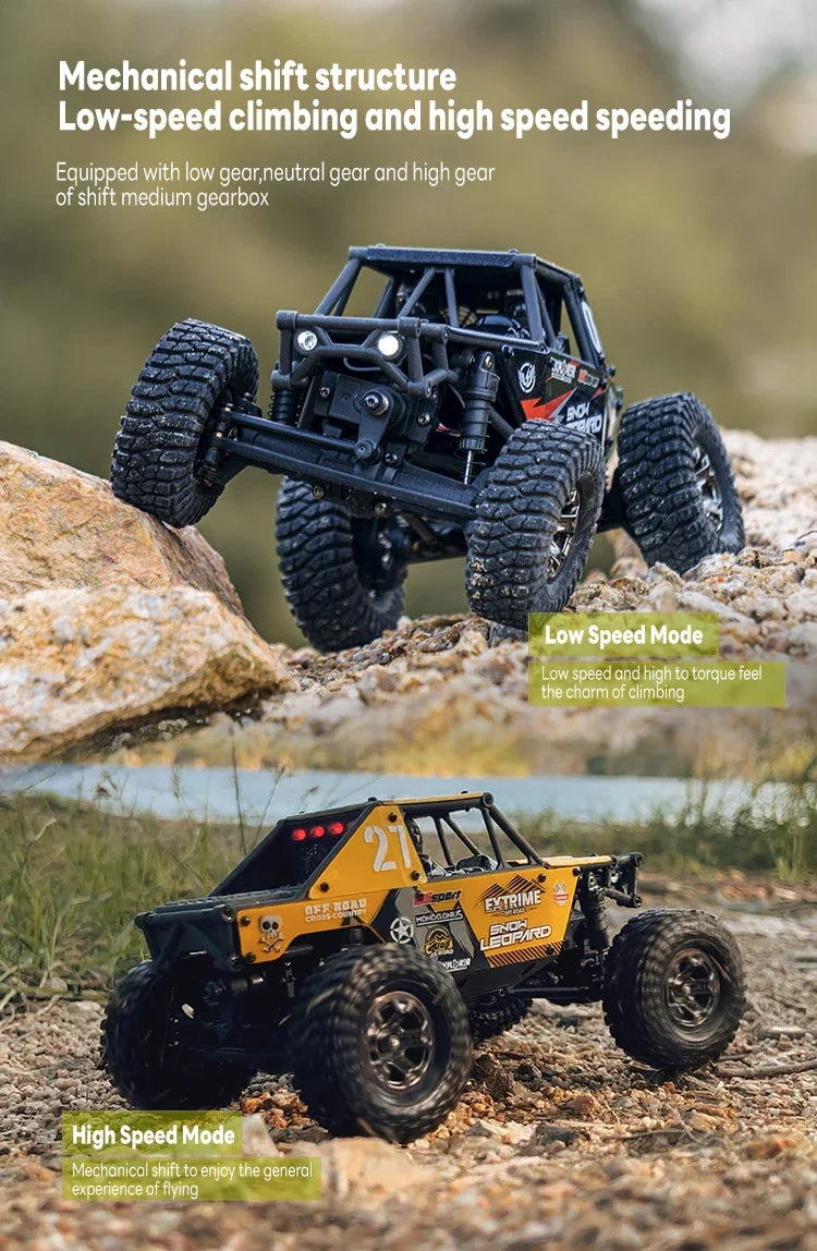1/24 RC Crawler UDIRC UCX2405 Brushless/Brushed Motor 4WD Off-road Mini Rock Crawler Climbing Vehicle RTR RC Car Toys.