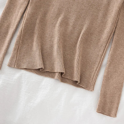 2026 weibliche Casual Tops Pullover Frauen Herbst Winter Gestrickte Dünne Pullover Feste Taste Volle Hülse V-ausschnitt Pullover