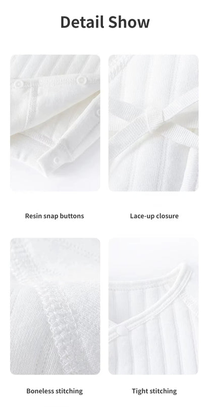 Jungen Mädchen Body Neugeborenen Winter Onesie Kleidung Baumwolle Kleinkind Hause Tragen 0-6M Verdickte Frühling und Herbst Kleidung.