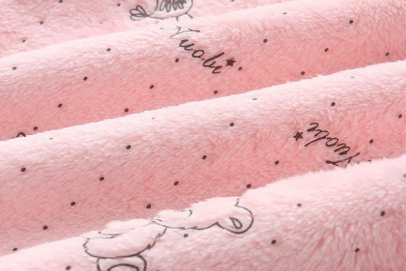 AYNIGIELL 0-12M Cartoon Neugeborenen Body Warme RompersSoft Neugeborenen Baby Kleidung Flanell Herbst Winter Baby Jungen Mädchen Overall.