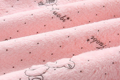 AYNIGIELL 0-12M Cartoon Neugeborenen Body Warme RompersSoft Neugeborenen Baby Kleidung Flanell Herbst Winter Baby Jungen Mädchen Overall.