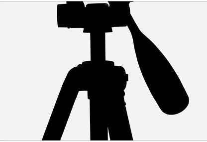 KINGJOY Aluminum Tripod 0.3KG with Quick Release Plate and 360° Head for Sony/Nikon/Canon DSLR and Smartphones,Camera,Live,Vlog.