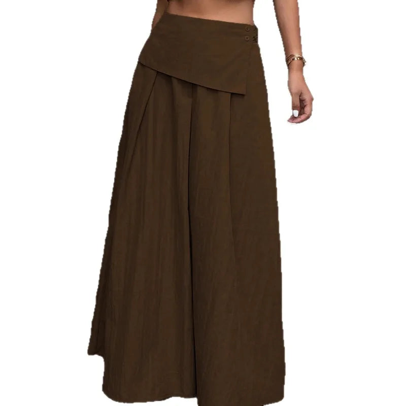 2025 Autumn Women Solid Slim Fishtail Skirt Spring In Elegant Fashion High Waist Fold Skirts Lady Causal Street Short Dress Sexy.