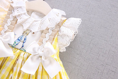 Mädchen Märchen kleid Puff ärmel Mesh Kleid, verkleiden Outfits für Party Geburtstag Leistung, als Geschenk.