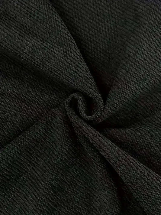 Men's corduroy loose European size hanging multi-functional casual straight leg pants, suitable for daily travel.